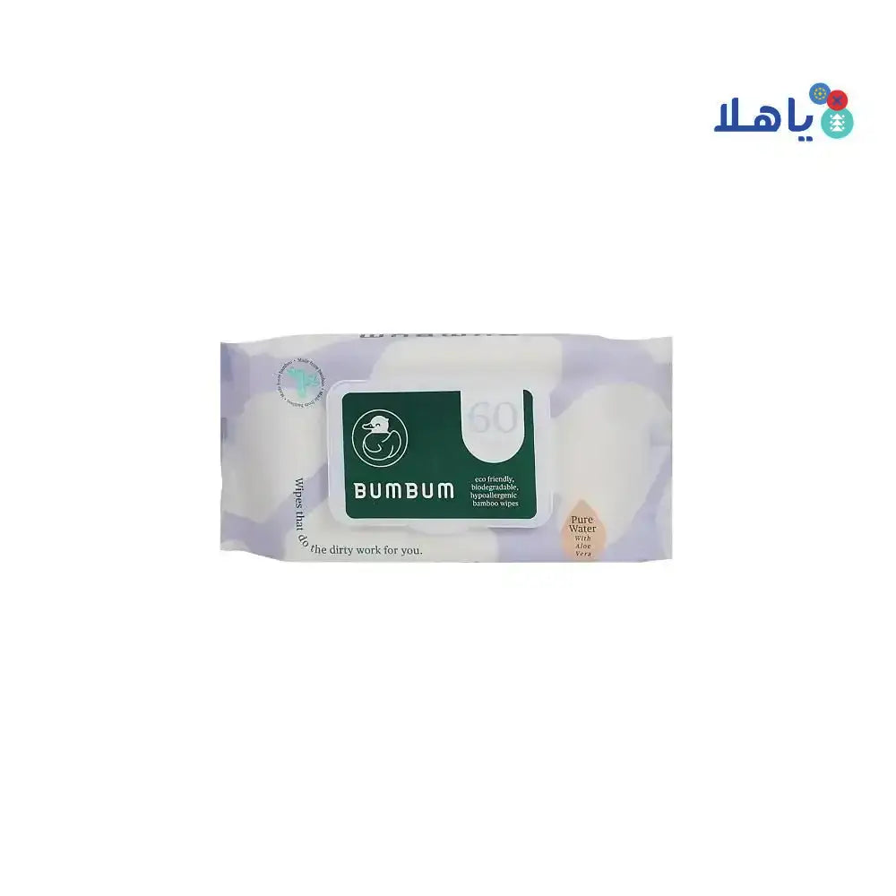 Bumbum - Bumbum Wipes 60 Wipes - Pharmazone - 