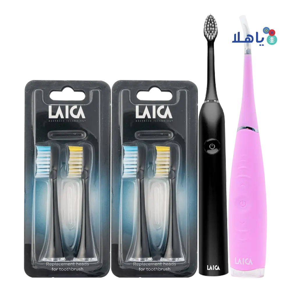 Bundle Laica Dental Calculus Remover+Toothbrush+2 Heads