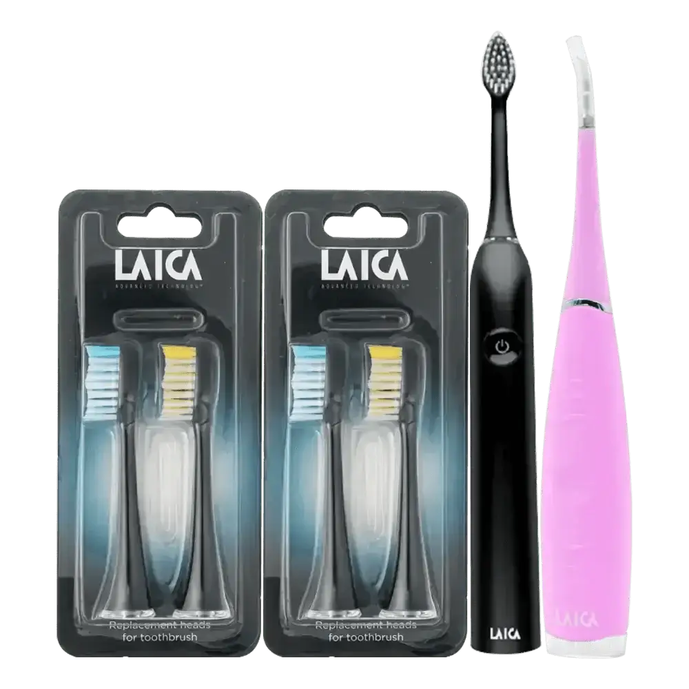 Pharmazone - Bundle Laica Dental Calculus Remover+Toothbrush+2 Heads - Pharmazone - 