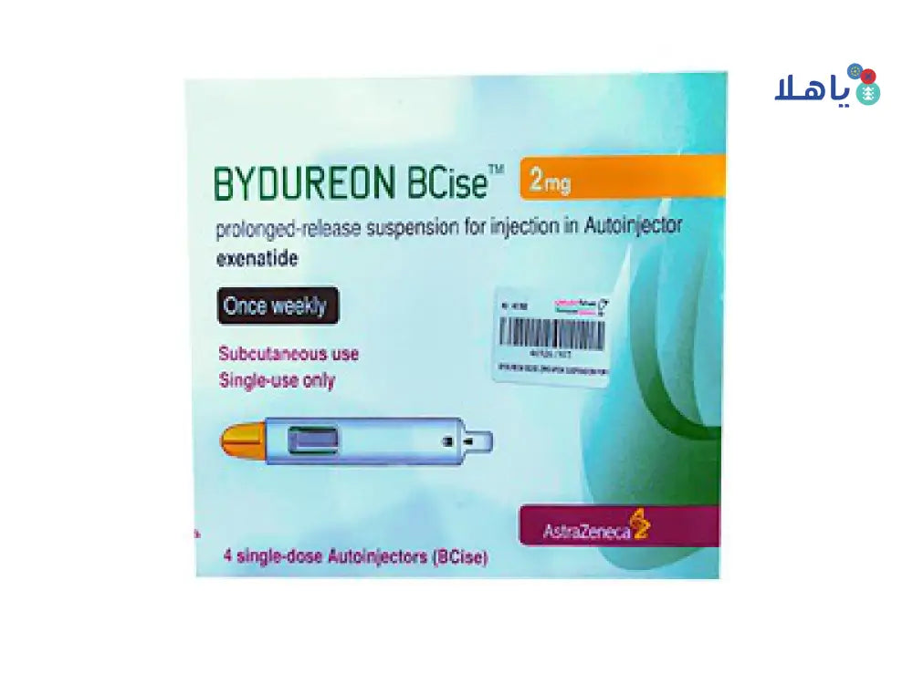 BYDUREON BCISE 2MG 4PEN SUSPENSION FOR INJ.