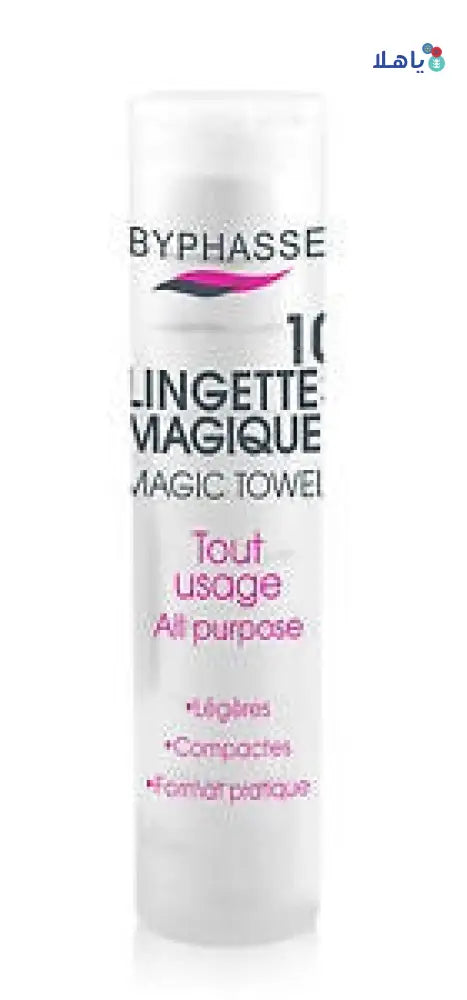 BYPHASSE 10 LINGETTES MAGIQUES MAGIC TOWELS