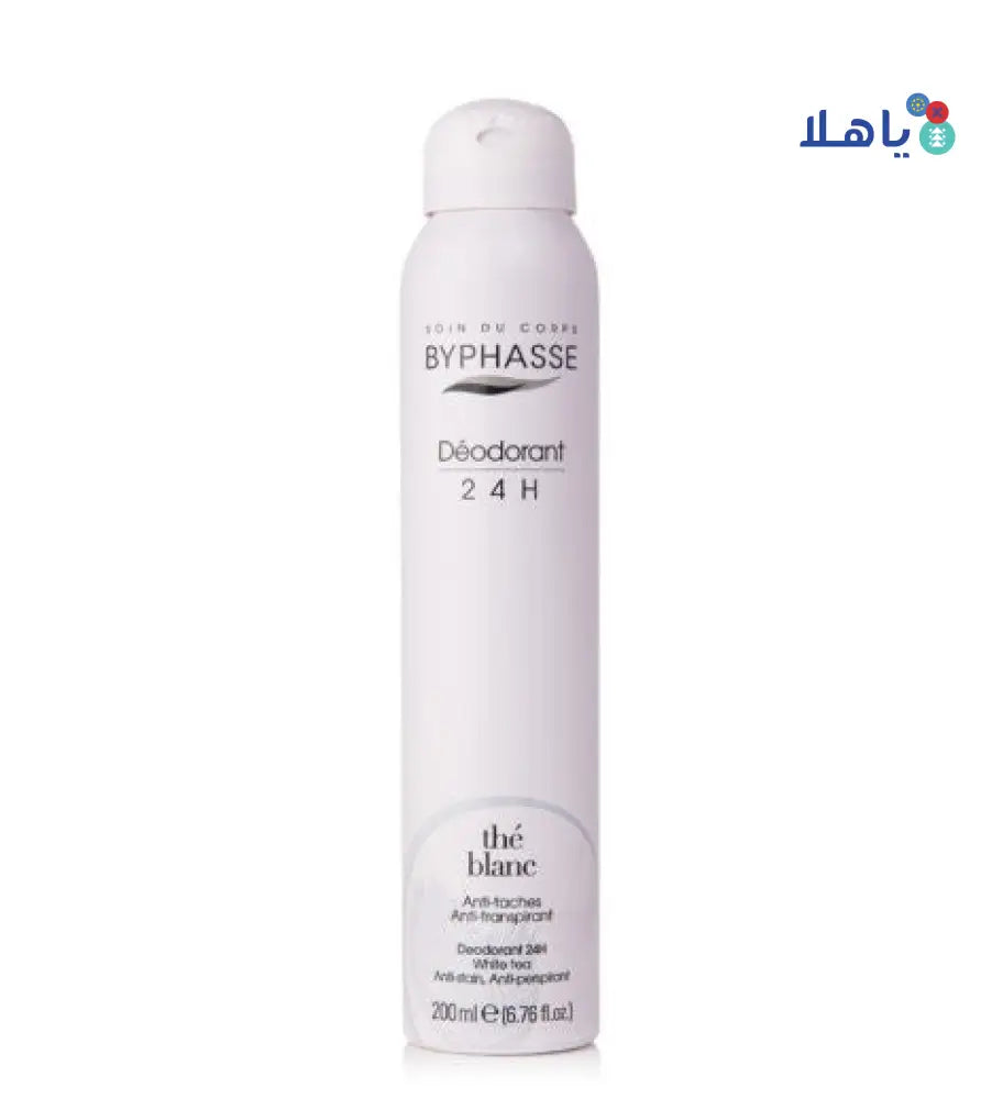 BYPHASSE BODY DEO 24H WHITE TEA SPRAY 200ML 4271