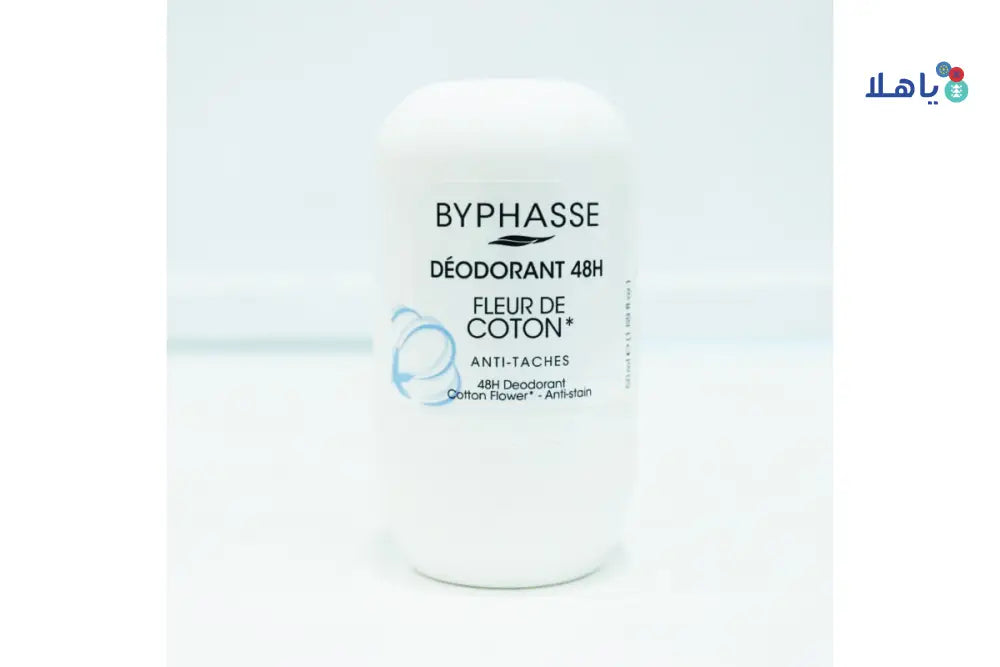 BYPHASSE BODY DEO 48H FLEUR DE COTON 50ML 5124