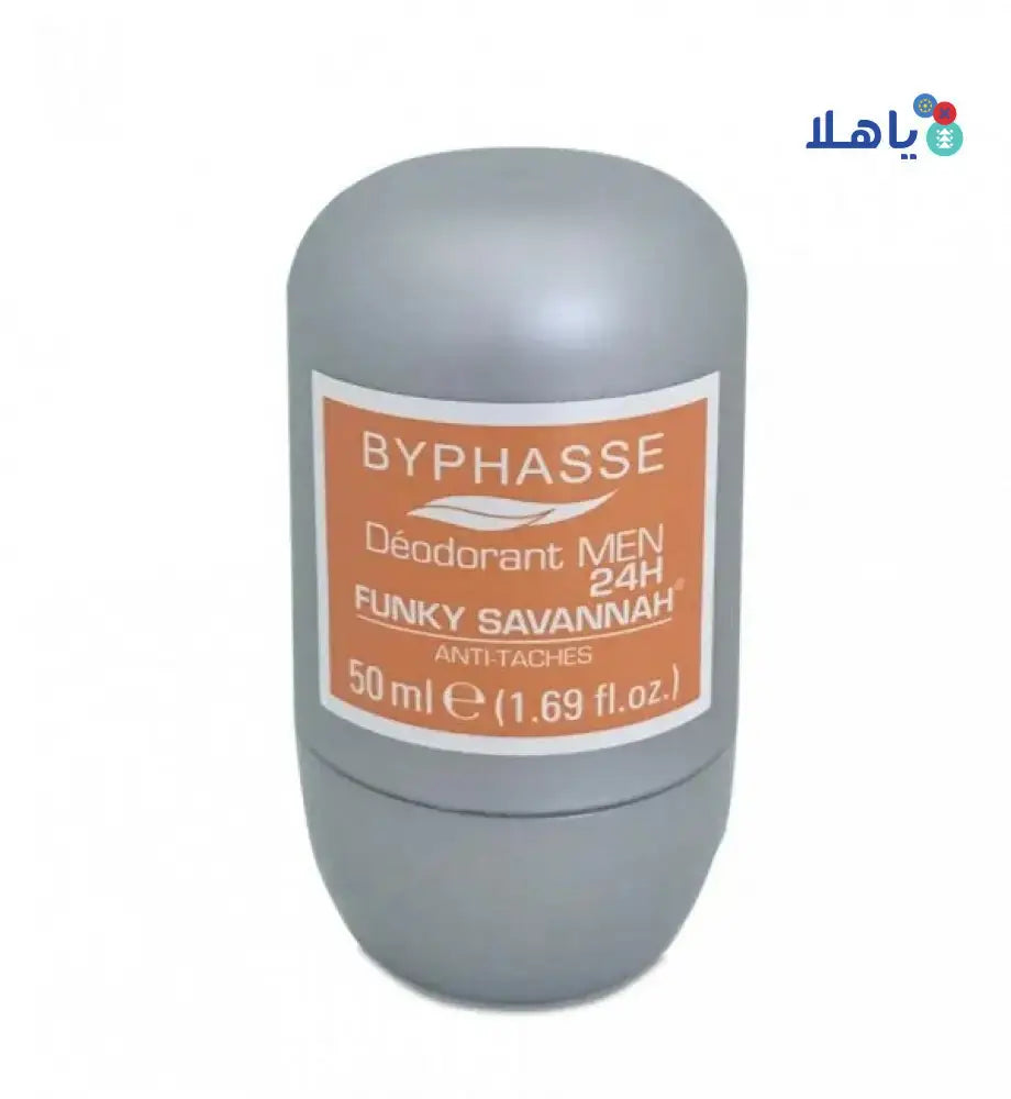 BYPHASSE - Byphasse Body Deo Men 24H Funky Savannah 50Ml 3359 - Pharmazone - 