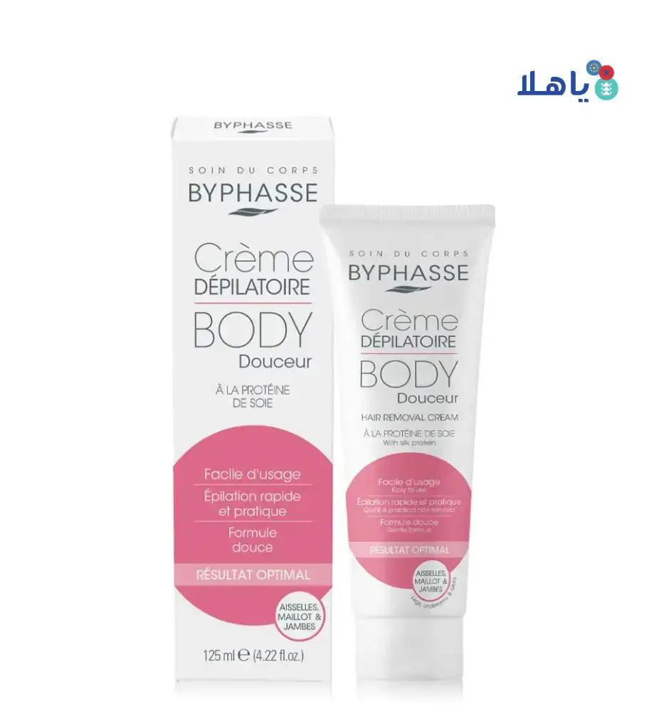 BYPHASSE - Byphasse Body Hair Removal Silk Protin Cr 125M1140 - Pharmazone - 