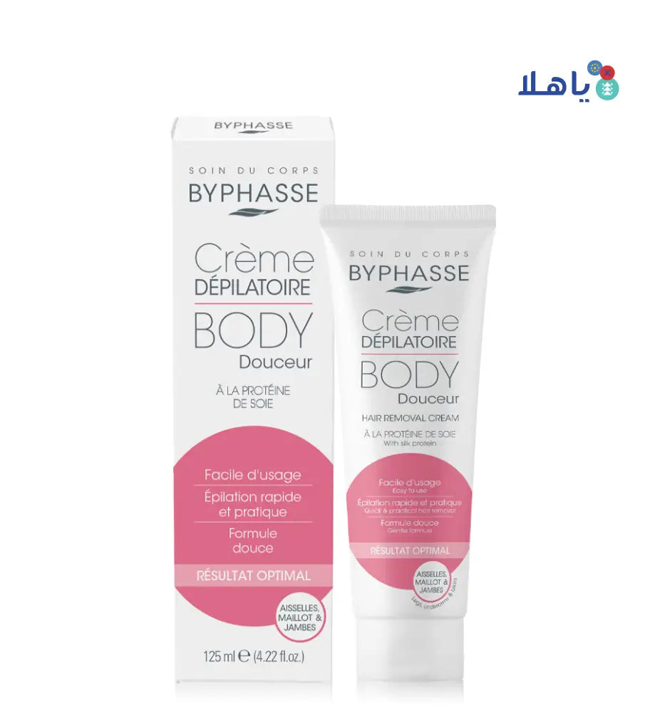 BYPHASSE BODY HAIR REMOVAL SILK PROTIN CR 125M1140