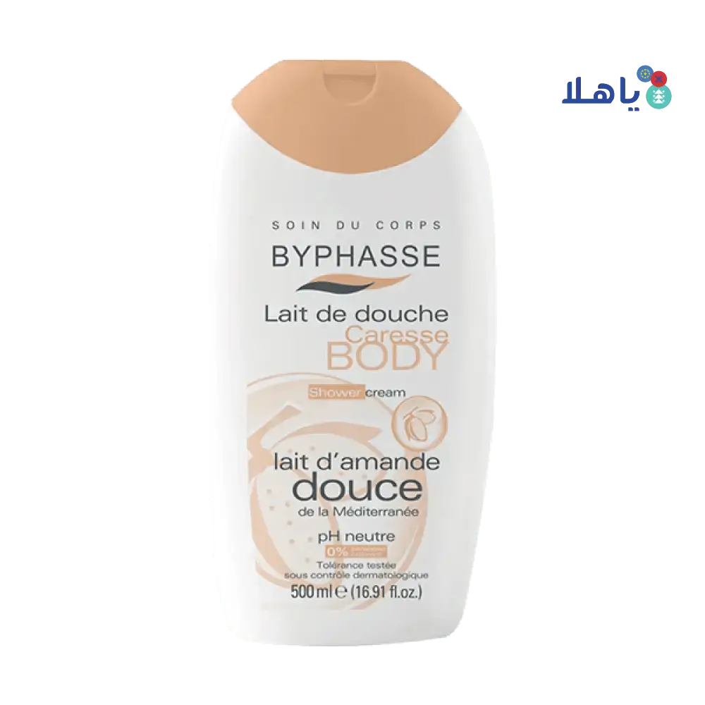 BYPHASSE - Byphasse Body Shower Cr Almond Milk 500Ml 3526 - Pharmazone - 