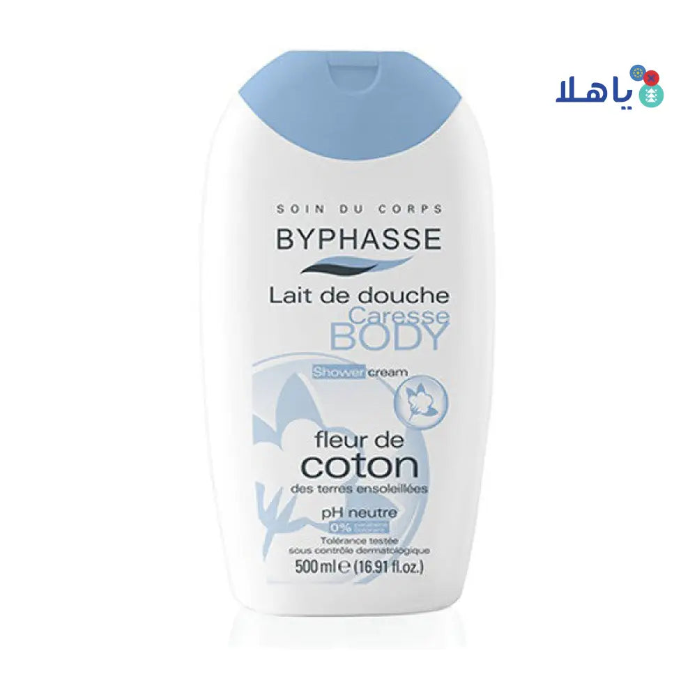 BYPHASSE BODY SHOWER CREAM COTTON 500ML 3533