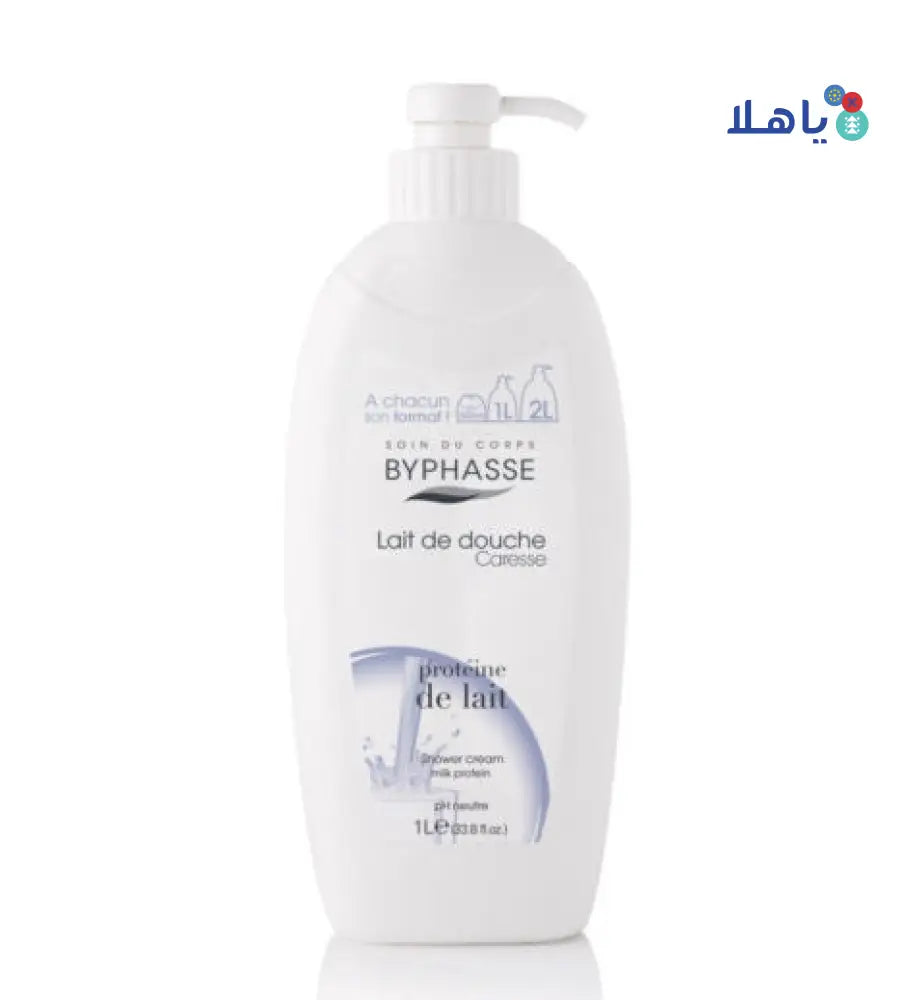 BYPHASSE BODY SHOWER CREAM MILK PROTEIN 1L 3885