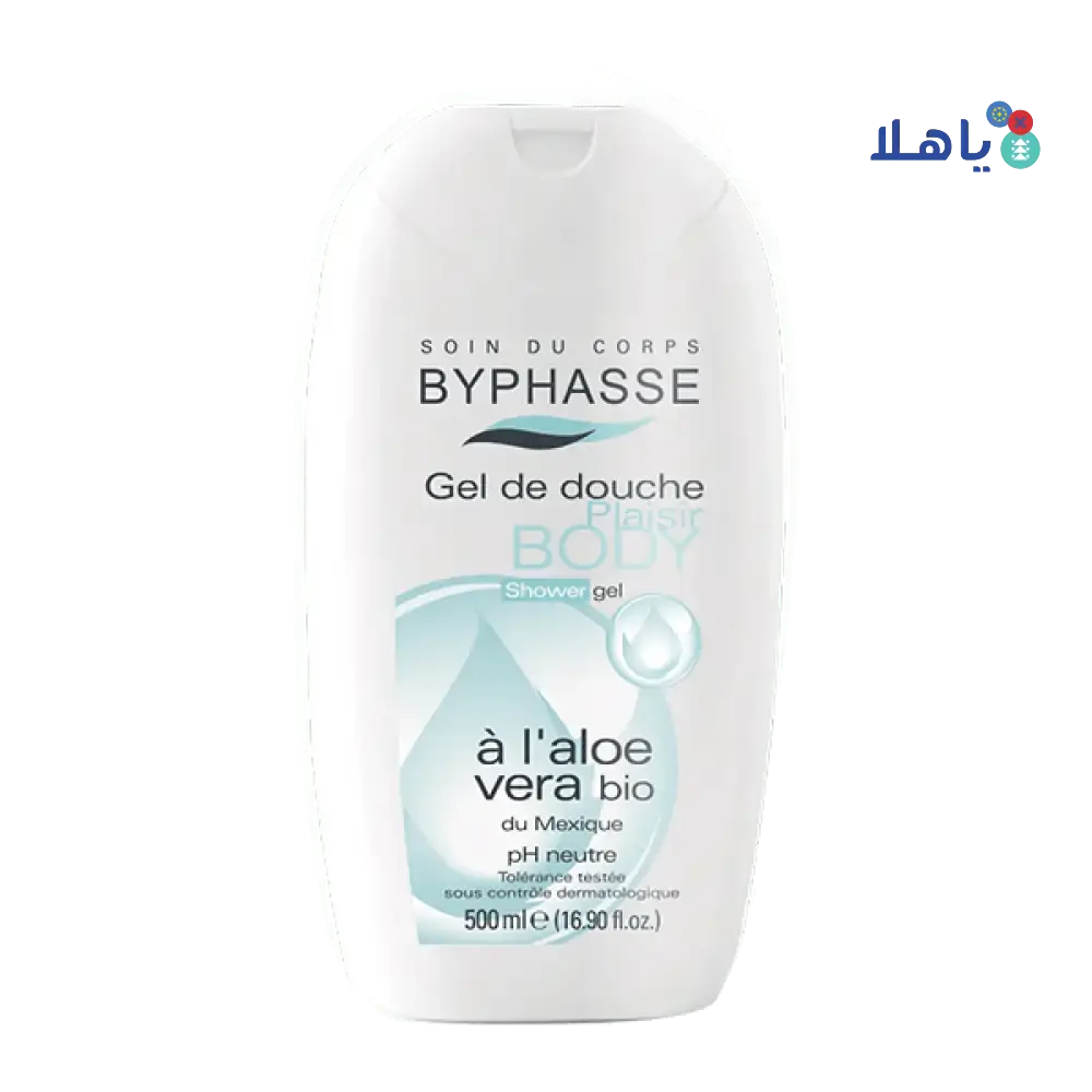 BYPHASSE - Byphasse Body Shower Gel Aloe Vera 500Ml 2314 - Pharmazone - 