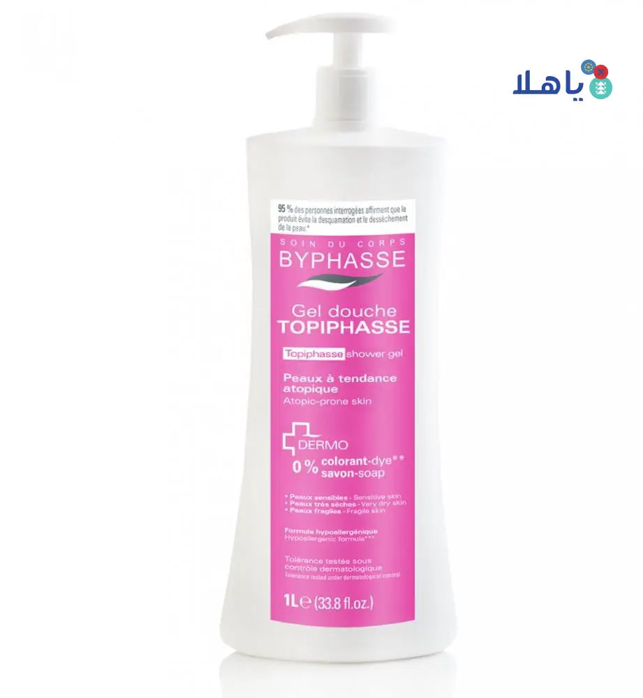 BYPHASSE BODY SHOWER GEL MED TOPIPHASSE 1L 1850