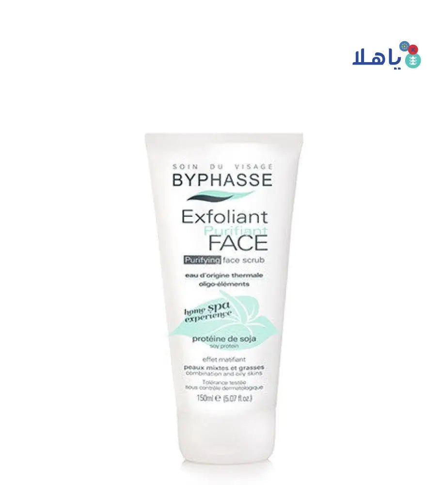 BYPHASSE - Byphasse Face Purifying Face Scrub 150Ml 2628 - Pharmazone - 