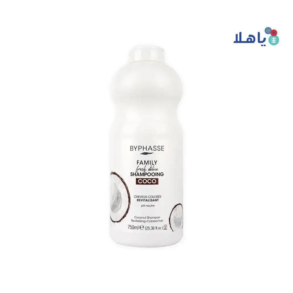 BYPHASSE - Byphasse Family Fresh Delice Shampoo 750ml - Coco 5445 - Pharmazone - 