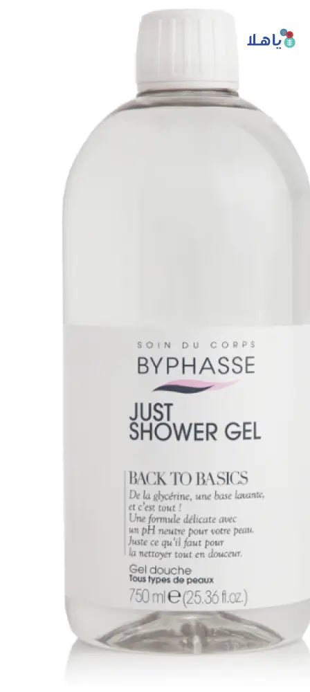 BYPHASSE - Byphasse Just Shower Gel Douche All Skin Type 750Ml 4486 - Pharmazone - 