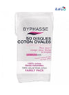 BYPHASSE COTTON PAD OVALES 50PIC 2857