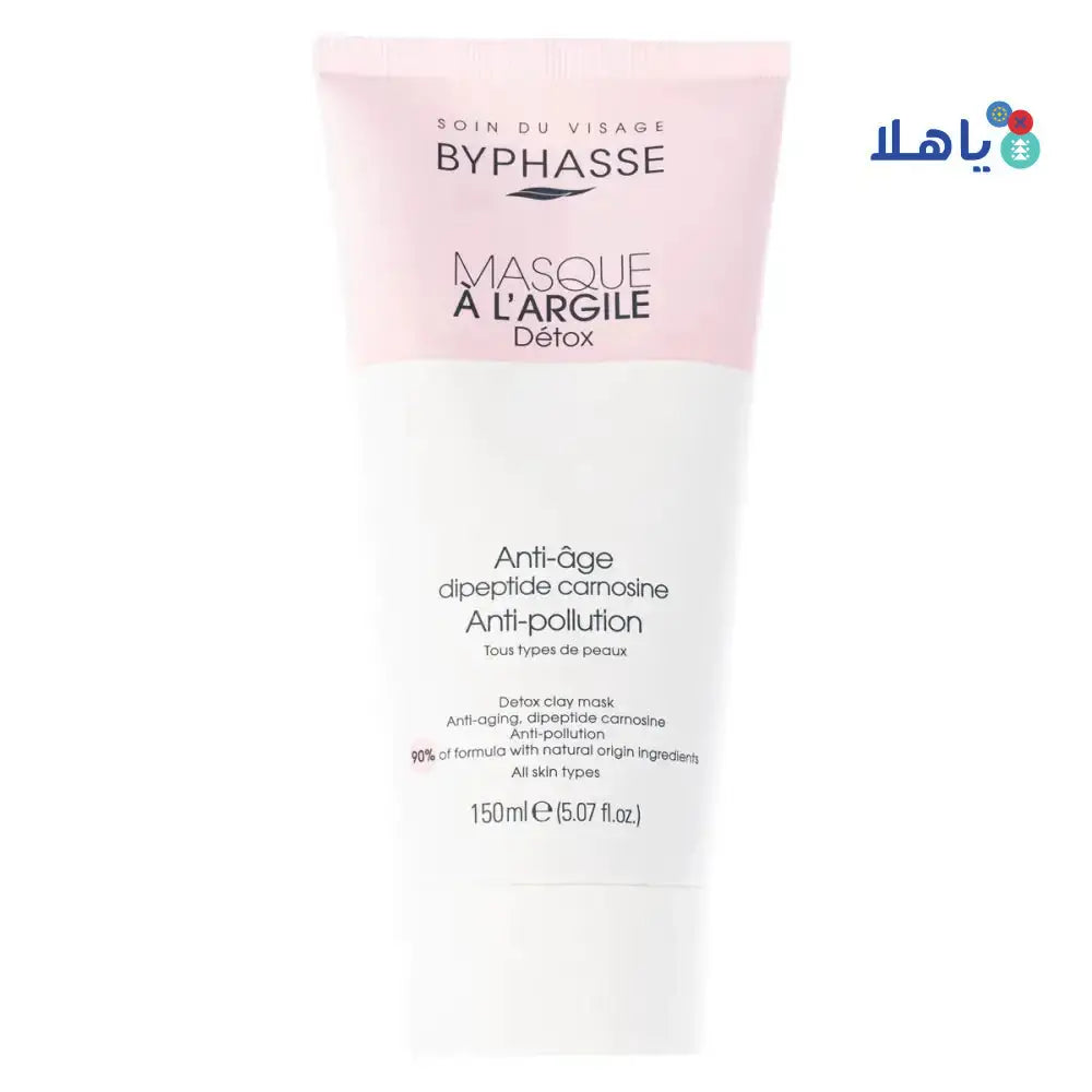 BYPHASSE - BYPHASSE FACE ANTI - AGE DETOX CLAY MASK 150ML 4165 - Pharmazone - 