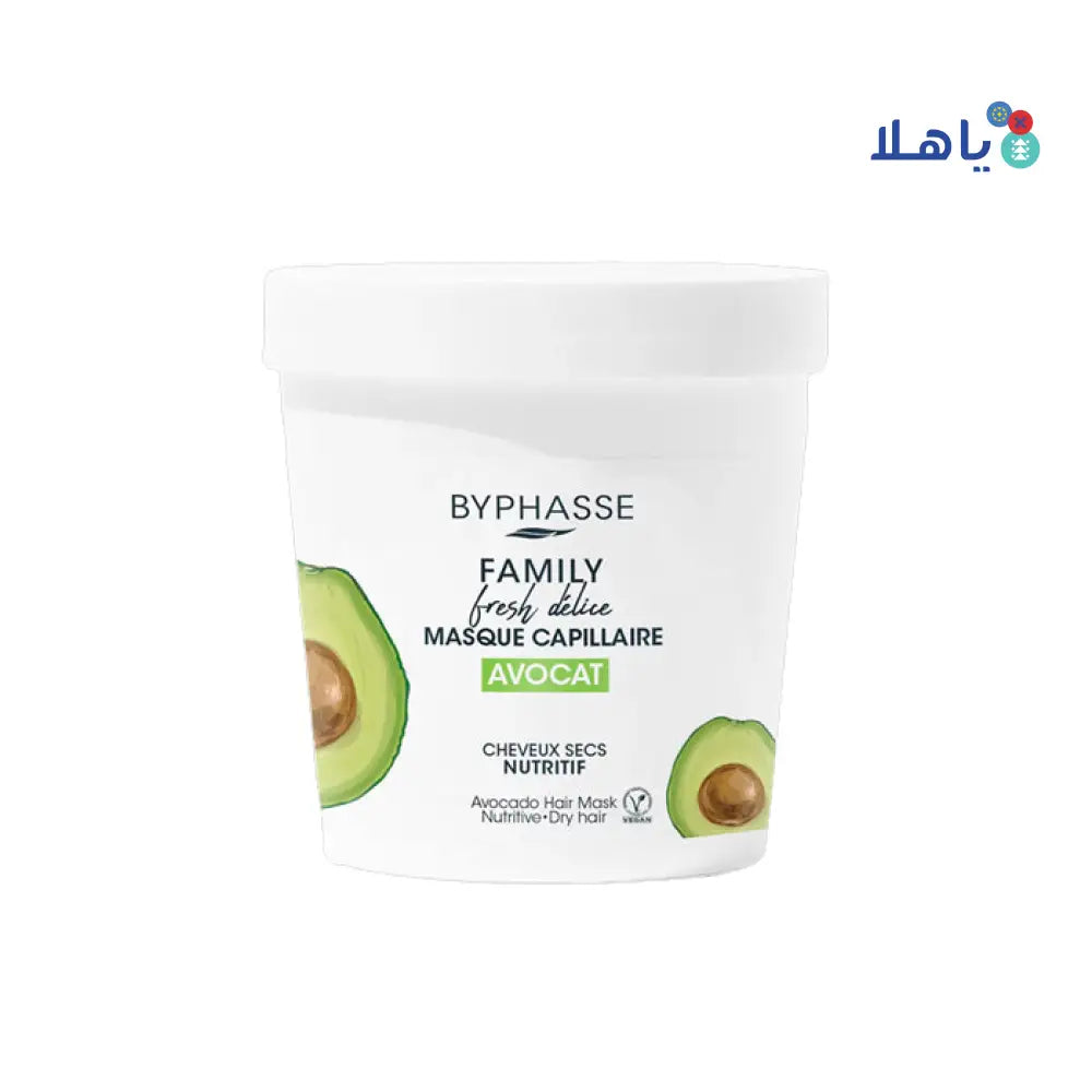 Byphasse Family Fresh Delice Hair Mask 250ml - Avocat 5506