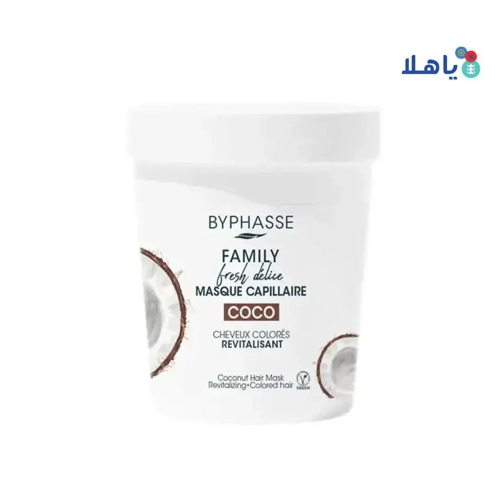 BYPHASSE - Byphasse Family Fresh Delice Hair Mask 250ml - Coco 5513 - Pharmazone - 