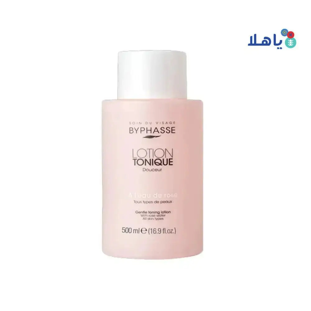 BYPHASSE - Byphasse Gentle Toning Lotion 500ml - Rose Water 5889 - Pharmazone - 