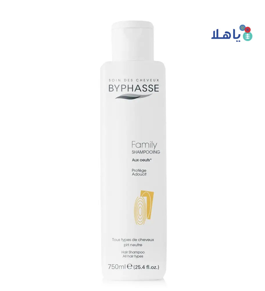 BYPHASSE HAIR FAMILY SHAMPOO AUX OEUFS 750ML 2499