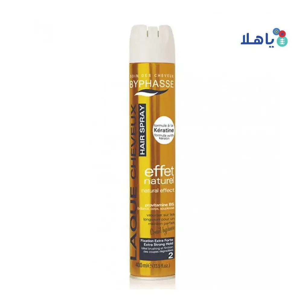 BYPHASSE - Byphasse Hair Gold Spray Extra Strong 400Ml 2154 - Pharmazone - 