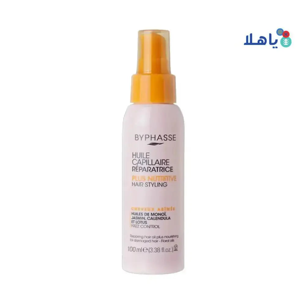 BYPHASSE - Byphasse Hair Styling Repairing Hair Oil 100ml - 4417 - Pharmazone - 