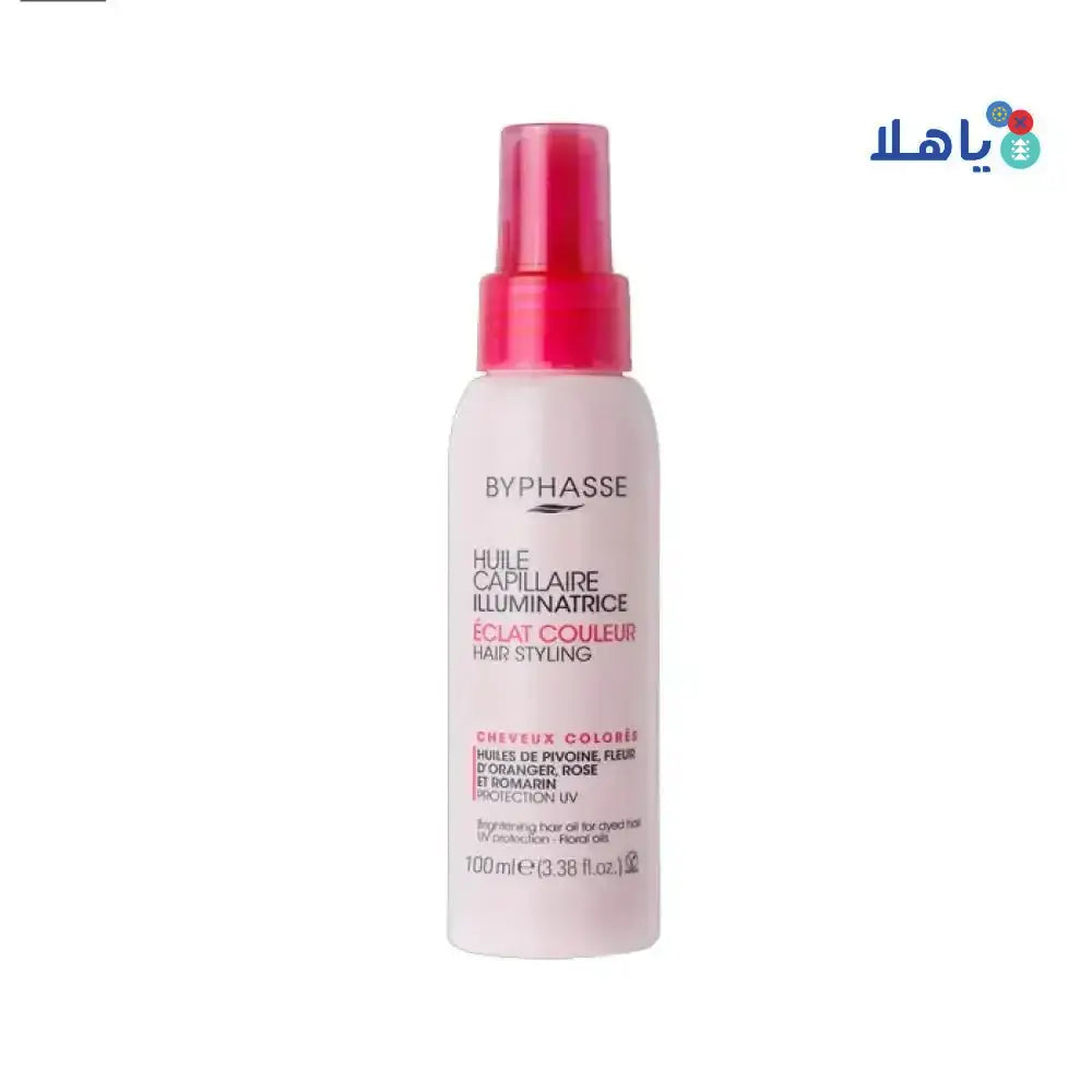 BYPHASSE - Byphasse Hair Styling UV Brightening Hair Oil 100ml - 4400 - Pharmazone - 