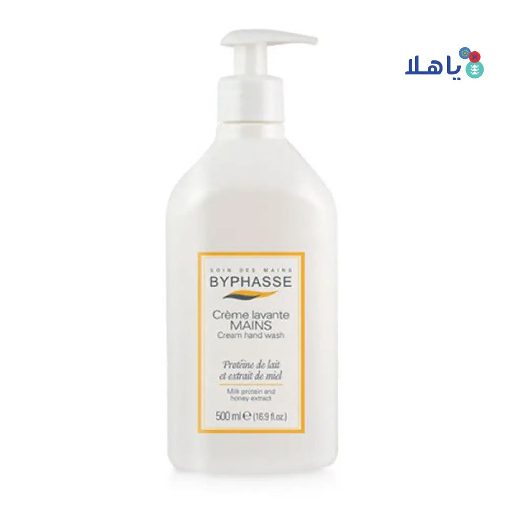 BYPHASSE HAND WASH MILK&HONEY 500ML 3243