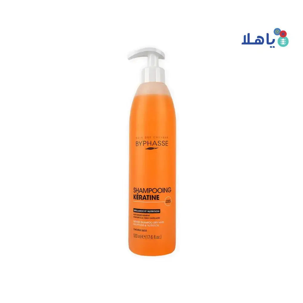 BYPHASSE - Byphasse Keratine Shampoo 520Ml 3212 - Pharmazone - 