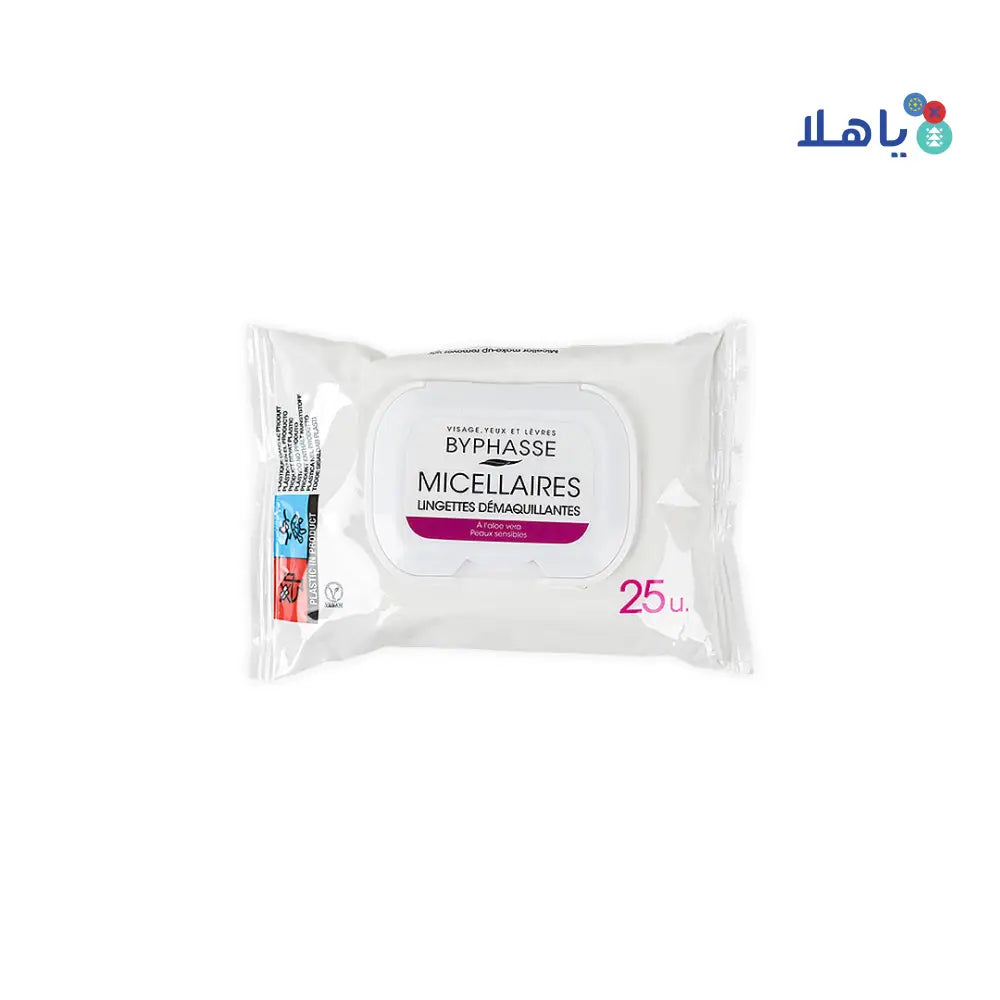 BYPHASSE WIPES MICELLAR 25P 2918