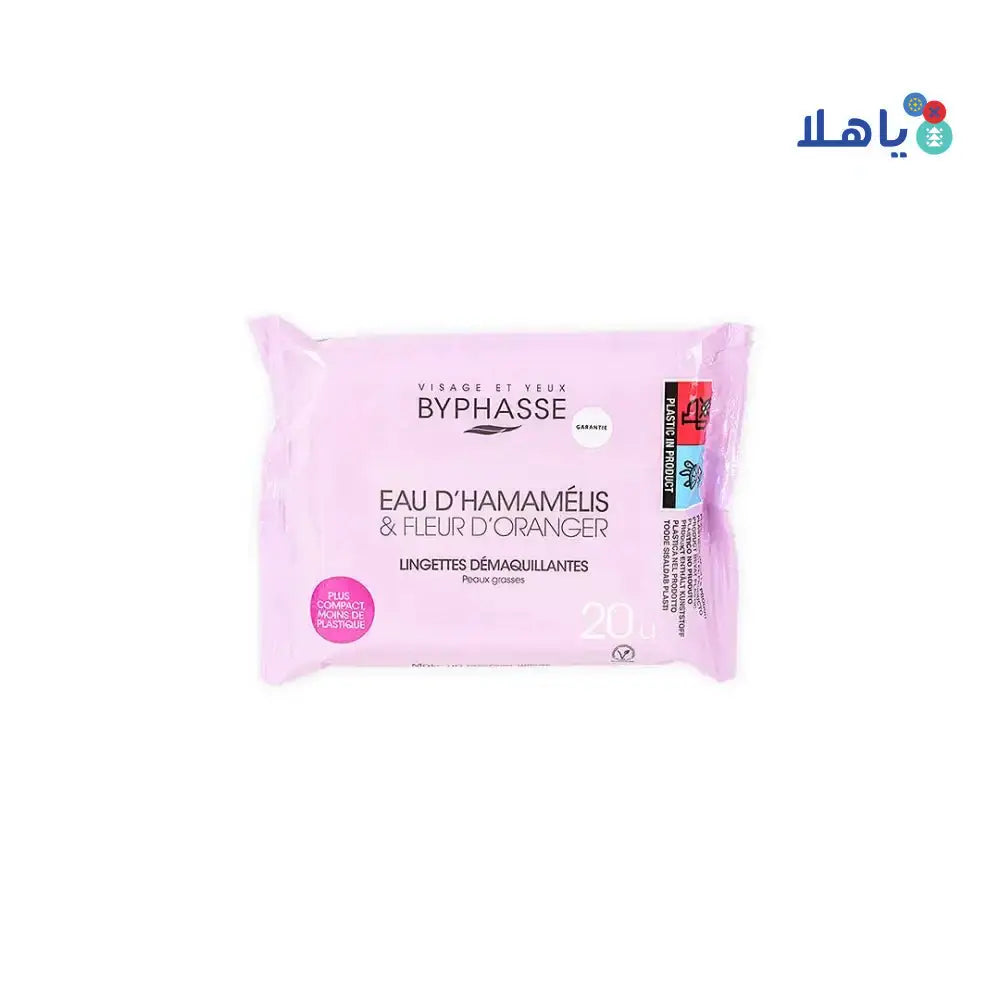 BYPHASSE - Byphasse Wipes Witch Hazel Water Oily Skin 20 4240 - Pharmazone - 