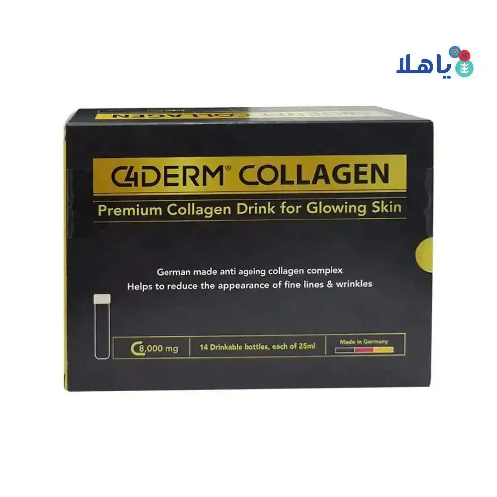 C4 COLLAGEN - C4 Derm Collagen Drink 14Amp X 25Ml - Pharmazone - 