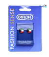 CAFLON FASHION SENSE EARINGS (KUWAIT FLAG)