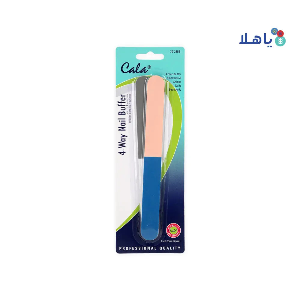 Cala 4 Way Nail Buffer 2Pcs-70-246B