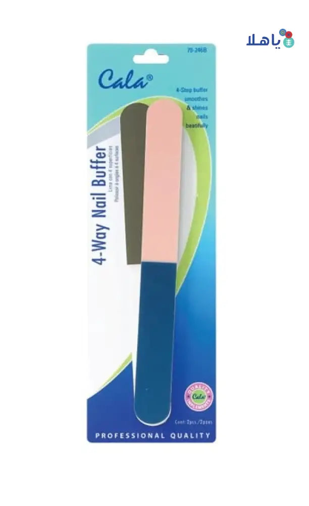 CALA NAIL BUFFER 2PCS 70 246B 4 WAY