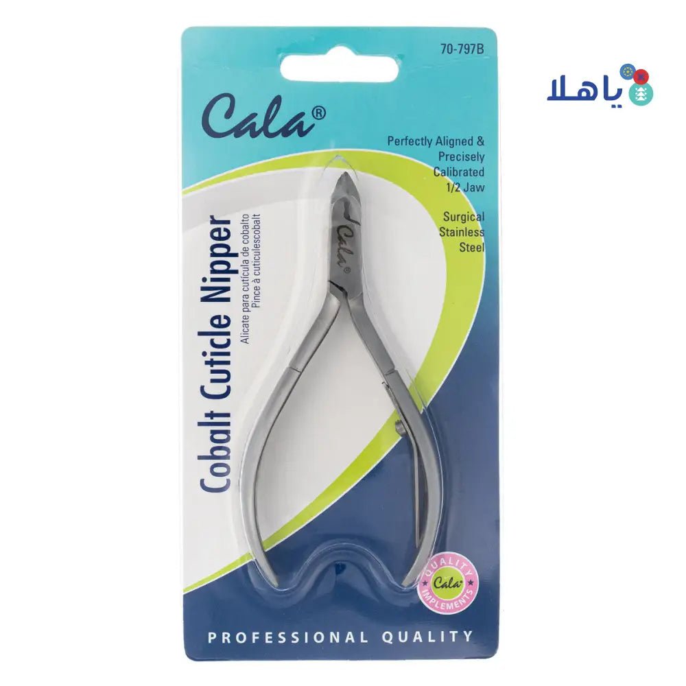 Cala - Cala Cobalt Cuticle Nipper - 70 - 797B - Pharmazone - 