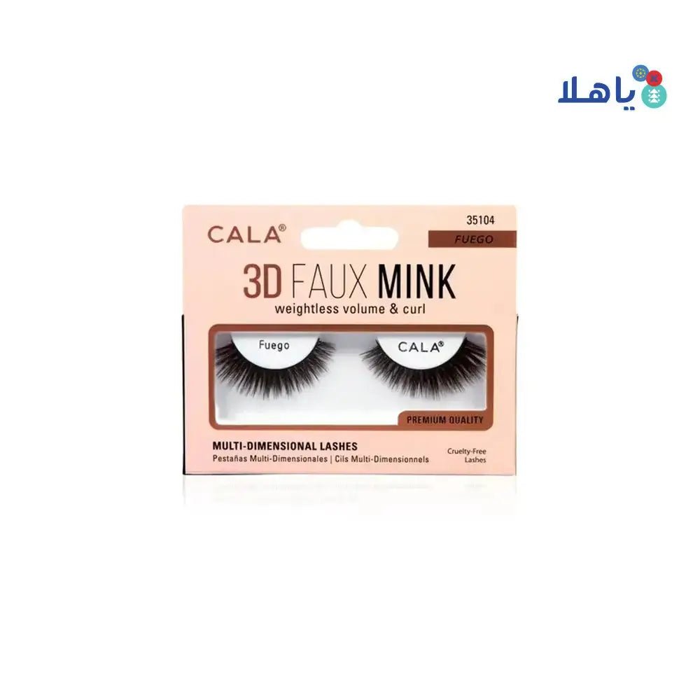 Cala - Cala Eye Lashes 3D Faux Mink Fuego - 35104 - Pharmazone - 