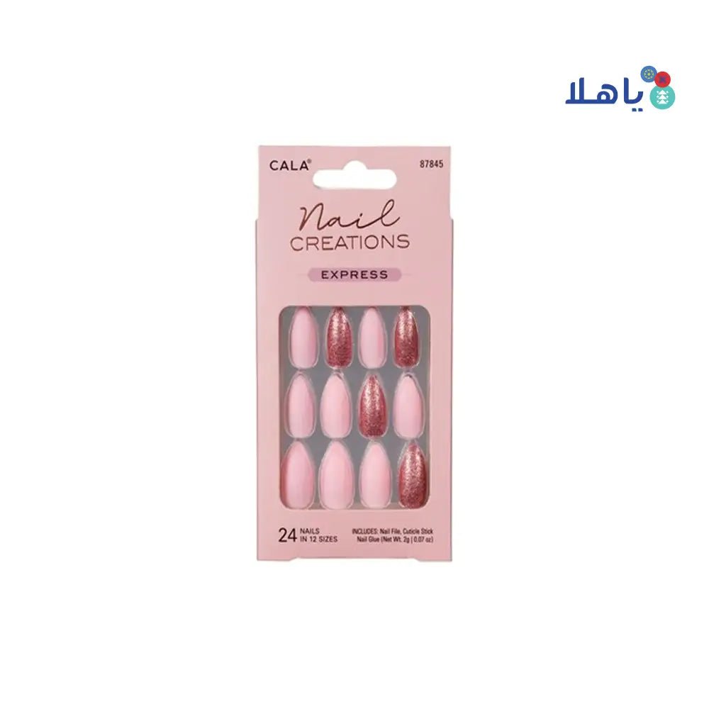 Cala - Cala Nail Creations Express Matte Nude 24 Nails - 87845 - Pharmazone - 