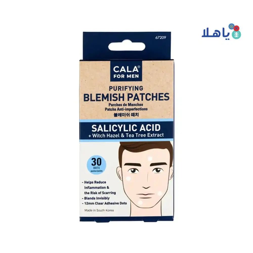 Cala - Cala Purifying Blemish Salicylic Acid For Men 30Pcs - 67209 - Pharmazone - 