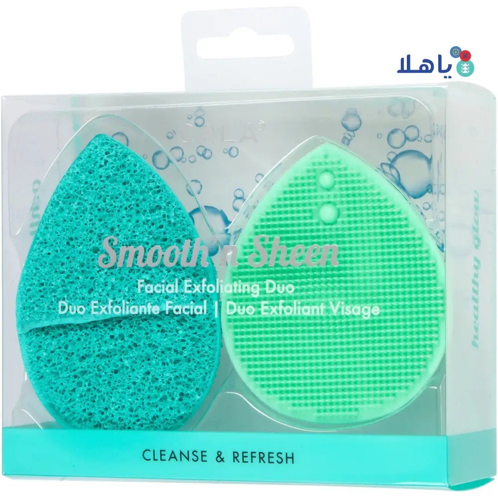 Cala - Cala Smooth N Sheen Exfoliating Duo Mint - 76116 - Pharmazone - 