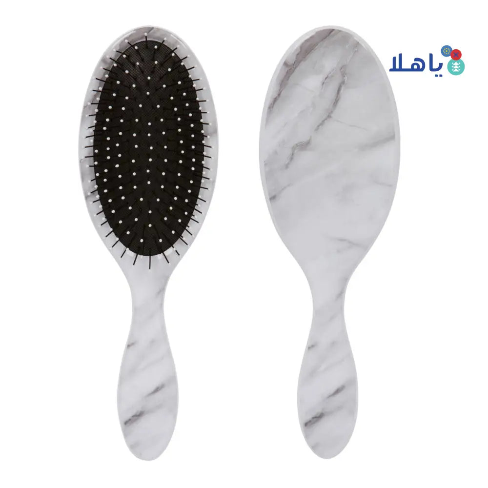 CALA HAIR DETANGLING HAIR BRUSH B/W MARBLE  66802