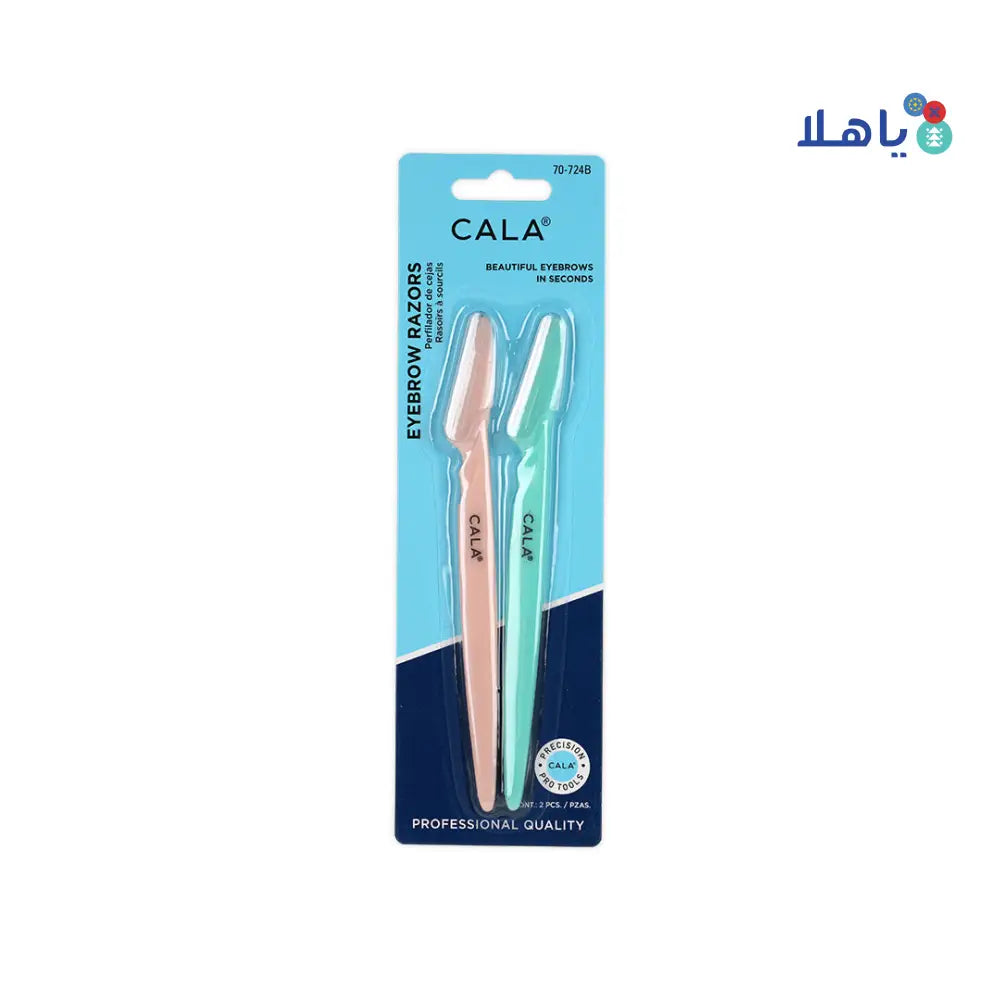 Cala Eye Brow Razor 2Pcs-70-724B