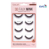 Cala - Cala Eye Lashes 3D Faux Mink 4Pairs Noir - 35151 - Pharmazone - 