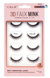 Cala - Cala Eye Lashes 3D Faux Mink 4Pairs Sassy - 35153 - Pharmazone - 