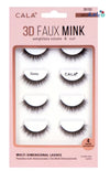 CALA EYE LASHES 3D FAUX MINK 4PAIRS SASSY 35153