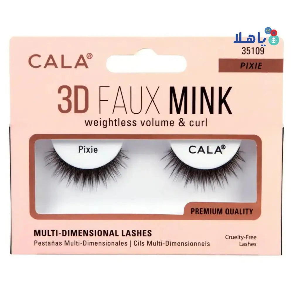 Cala - Cala Eye Lashes 3D Faux Mink Pixie - 35109 - Pharmazone - 