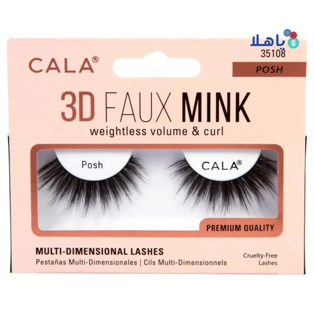 Cala - Cala Eye Lashes 3D Faux Mink Posh - 35108 - Pharmazone - 