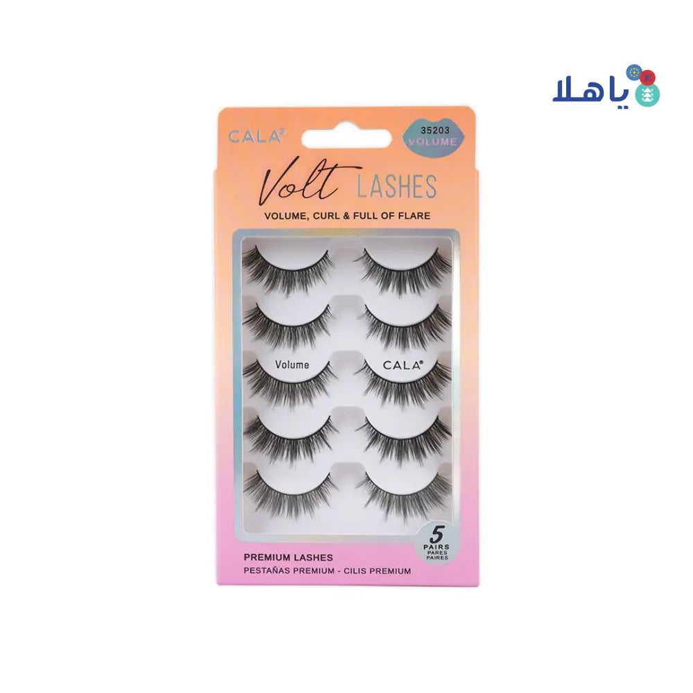 Cala Eye Lashes Volt Premium 5Pairs Volume-35203