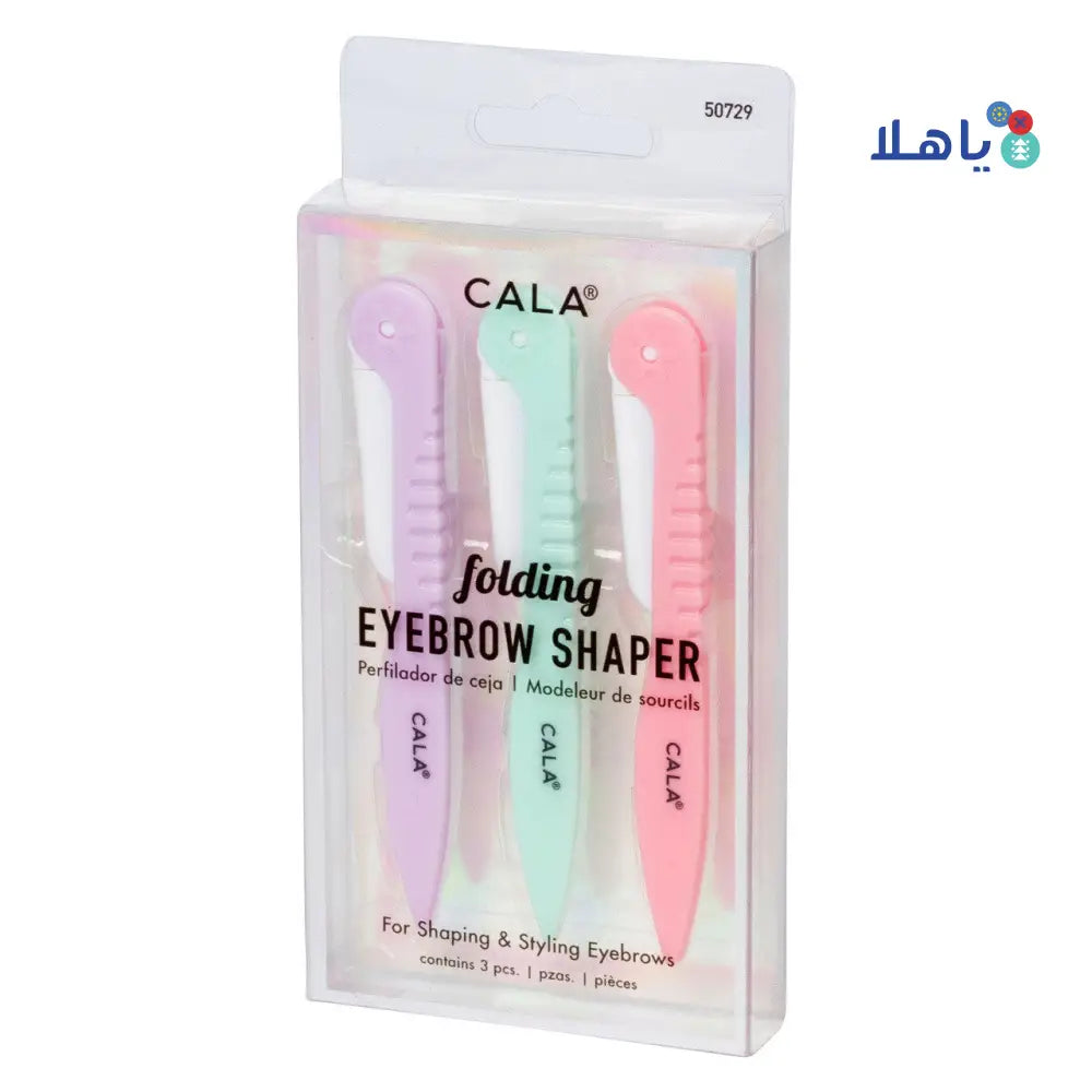 CALA FOLDING EYEBROW SHAPER 3PCS 50729