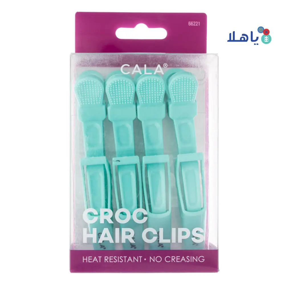 CALA HAIR CLIPS MINT 4PCS 66221